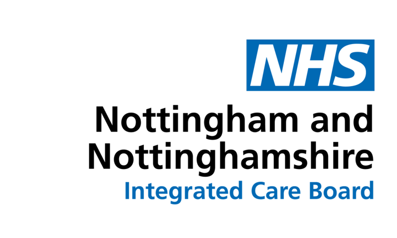Nottingham and Nottinghamshire ICB logo